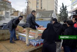 ارسال کمکهای اتاق اصناف و بازاریان خیر کرمانشاه به مناطق سیل زده لرستان