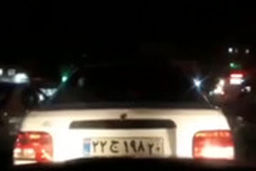  تعقیب و گریز پلیس آگاهی با پراید در افسریه تهران