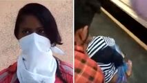 خوش شانسی محض دختر نوجوان در سقوط از قطار تندرو!