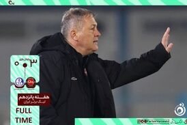 خلاصه بازی تراکتور 3 - استقلال خوزستان 0