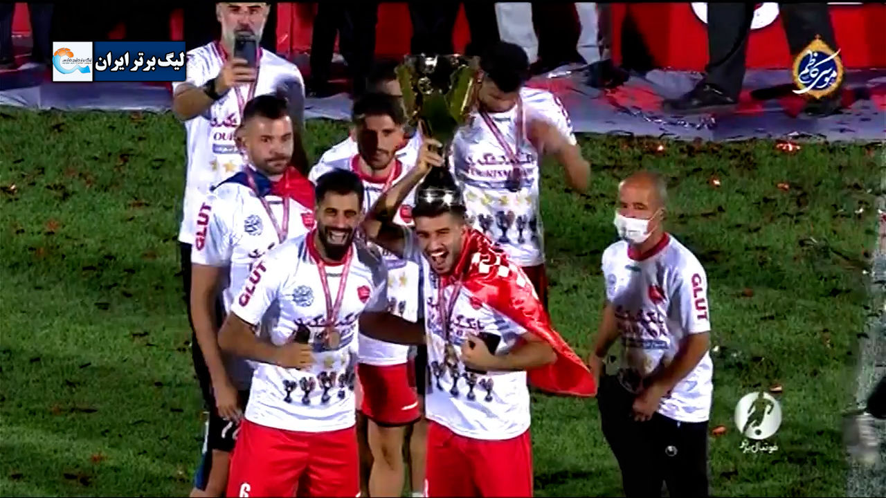جشن قهرمانی پرسپولیس در لیگ برتر ایران