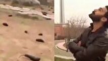 صحبت‌های جالب جوانی که عامل باران بادمجانی بود!