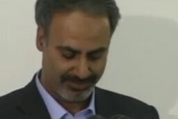سخنرانی جالب شخص معروف به 