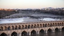 تایم لپسی زیبا از جاری شدن آب در زاینده رود پس از ۱۸ ماه