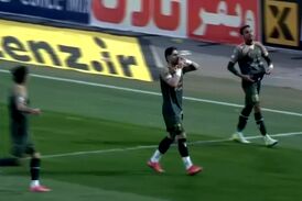 گل اول شمس آذر به استقلال توسط زنده روح