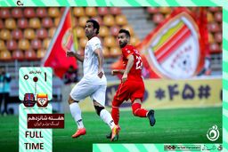 خلاصه بازی فولاد 1 - نساجی مازندران 0