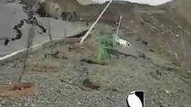 فوری/ رانش هولناک زمین در آبیدر سنندج