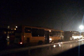 بارش باران شدید در مرز مهران