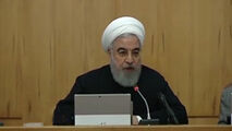 روحانی: آشوب طلبان سازمان یافته، مجری برنامه مثلث دشمنی علیه ایران