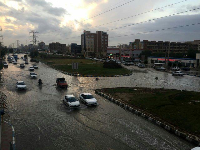 اهواز هنوز گرفتار آبگرفتگی است