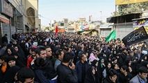 تصاویر هوایی از راهپیمایی جا ماندگان اربعین در تهران
