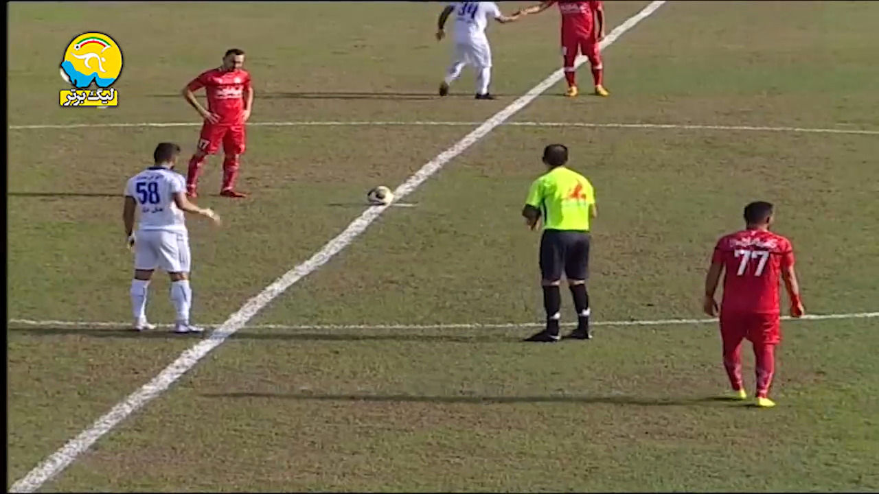 خلاصه بازی ملوان 2 - 1 سپیدرود
