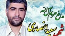 اشک‌های دردناک دختر شهید مدافع حرم بر پیکر پدرش پس از سه سال دوری