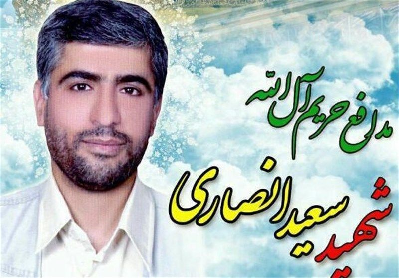 اشک‌های دردناک دختر شهید مدافع حرم بر پیکر پدرش پس از سه سال دوری