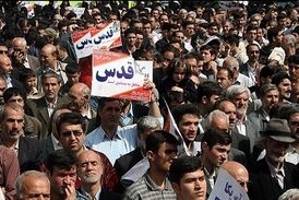 خروش عظیم مردم سمنان در حمایت از آرمان فلسطین