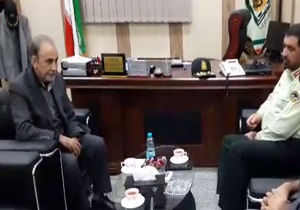 حضور محمد علی نجفی در پلیس آگاهی تهران بزرگ