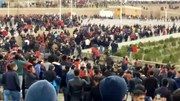 درگیری تماشاگران بعد از بازی تراکتورسازی و پیکان