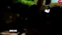 رفتار خشونت آمیز مردی با دخترش در کالسکه!