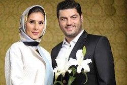 موتورسواری سام درخشانی همراه همسرش در خیابانهای تهران
