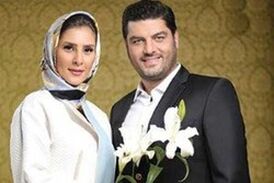 موتورسواری سام درخشانی همراه همسرش در خیابان‌های تهران