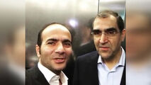 شوخی وزیر بهداشت با حسن ریوندی در آسانسور