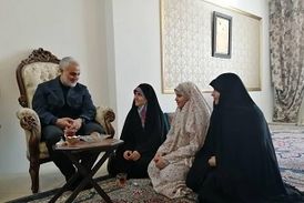 تغییر نام یکی از اعضای خانواده شهید محرابی در روز عرفه توسط سردار سلیمانی