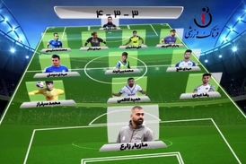 تیم منتخب هفته نخست لیگ یک معرفی شد+فیلم
