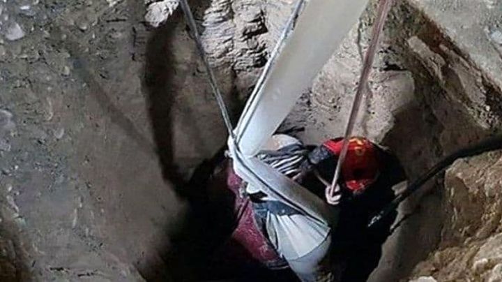 مرگ چاه کن جوان در اثر ریزش دیواره چاه 