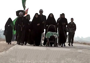 پیاده‌روی ۲۰ ساعته مسیر نجف تا کربلا توسط بانوی لبنانی