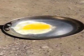  پخت تخم مرغ در گرمای بالای 50 درجه بدون استفاده از آتش در میناب