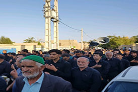 سنت محله گردی عزاداران حسینی در مهریز!