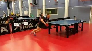 خوش‌شانسی عجیب بازیکن پینگ‌پنگ سوژه رسانه‌ها شد