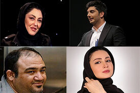 تصاویری از سلبریتی‌هایی که در مراسم‌های محرم حضور داشتند