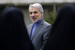 برخورد یک زن با نوبخت در حاشیه سفر کرمان