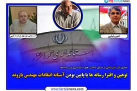 توهین و افترا رسانه ای ها یا پایین بودن آستانه تحمل استاندار کرمانشاه منجر به شکایت شده است؟