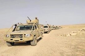 فیلمی از کمین حشدالشعبی بر سر راه تروریست‌های داعش 