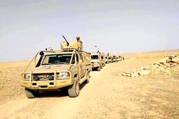فیلمی از کمین حشدالشعبی بر سر راه تروریست‌های داعش 