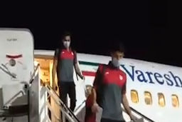 کاروان فولاد با پرواز اختصاصی به اهواز برگشت