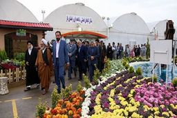 جشنواره گل‌های زینتی در خمینی شهر