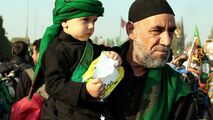 کوچکترین زائر امام حسین(ع) در پیاده روی اربعین!