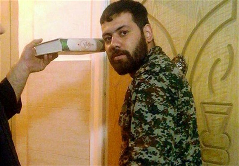 لحظه ورود پیکر شهید مجید قربانخانی به کشور