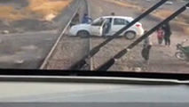  ترمز به موقع قطار برای جلوگیری از یک فاجعه