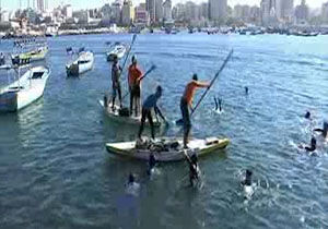 راه افتادن پویش مردمی برای نظافت بندر غزه