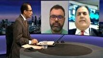 قطع عمدی ارتباط کارشناس بی بی سی فارسی با پخش زنده پس از اظهارات خائنانه علیه ایران