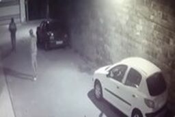 سرقت شبانه پلاک‌های خودرو در بندرانزلی!
