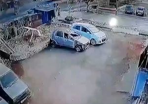 انفجار سیلندر گاز در خیابان با پنج زخمی