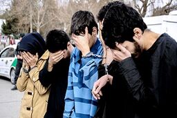 دستگیری دختران زورگیر در تهران