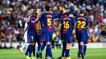 قدرت و چهره بازیکنان بارسلونا در PES 2019