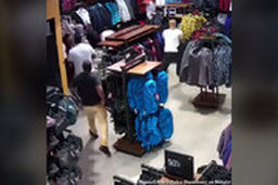  سرقت ۱۰ نفره از فروشگاهی در آمریکا!