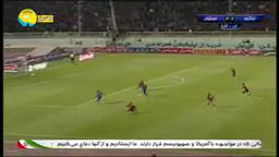 گل چهارم استقلال به تراکتور